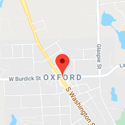Geographic location of Oxford Township, MI