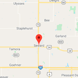 Seward, NE map